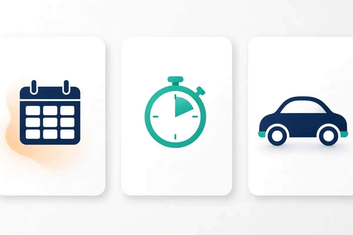 Icons for installment, payday, and title loan features